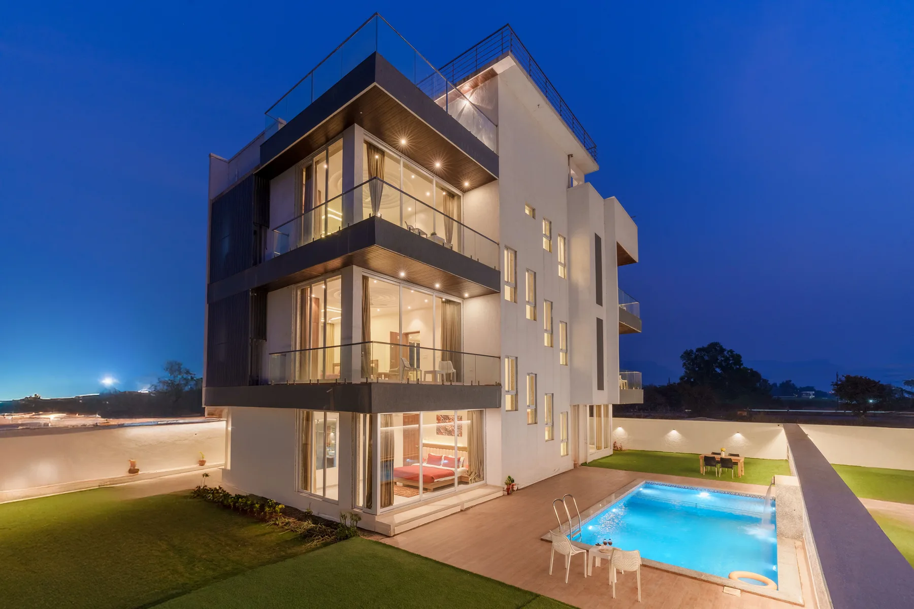 Representative photograph of a premium contemporary residence